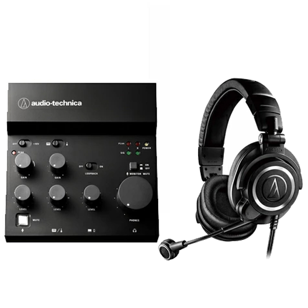 audio-technica ATH-M50xSTS + AT-UMX3�Z�b�g�@USB�I�[�f�B�I�~�L�T�[
