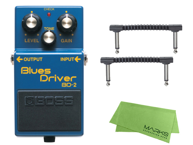 BOSS Blues Driver BD-2 + WARWICKパッチケーブル2本 セット［マークス