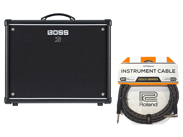 BOSS KTN-100 3 + Roland�P�[�u�� + �}�[�N�X�N���X�Z�b�g�@�M�^�[�A���v