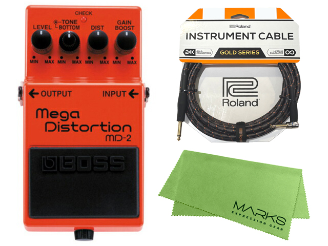 BOSS（楽器、器材） BOSS Mega Distortion MD-2 + Roland