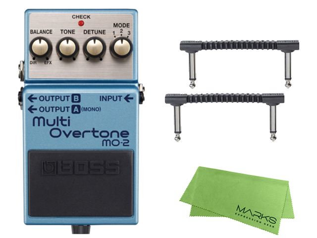 BOSS Multi Overtone MO-2 + WARWICKパッチケーブル2本 セット