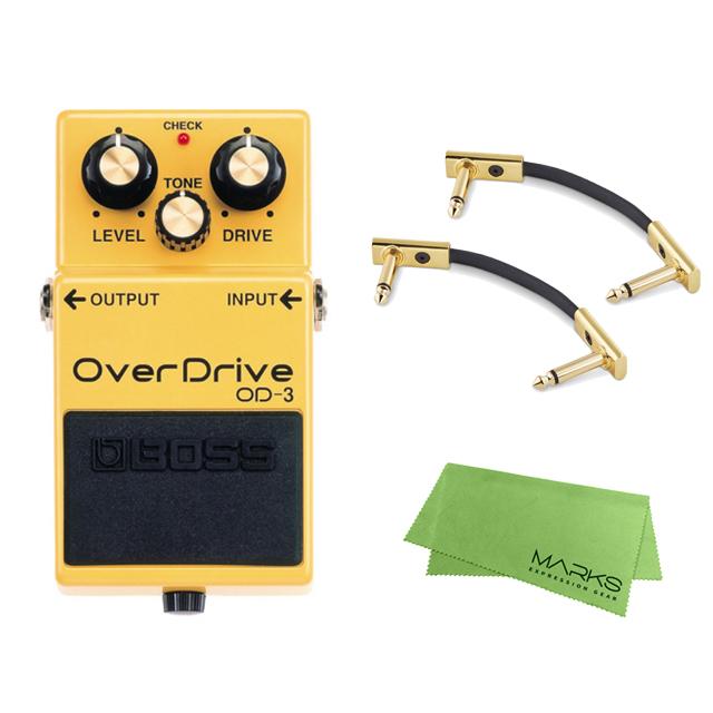 BOSS Bass OverDrive ODB-3  Roland ケーブル   クロス セット（新品）