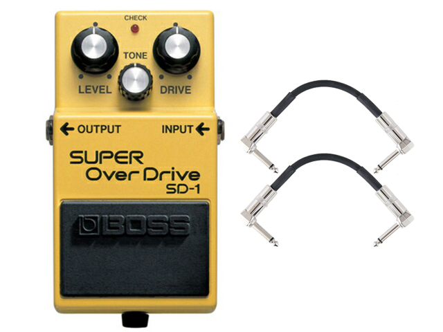 BOSS（ボス） BOSS SUPER OverDrive SD-1 + モリダイラパッチケーブル2