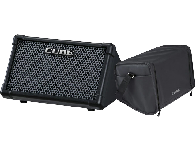 BOSS CUBE STREET II BLACK�mCUBE-ST2�n+ �����L�������O�o�b�O CB-CS1 �Z�b�g  Battery-Powered Stereo Amplifier