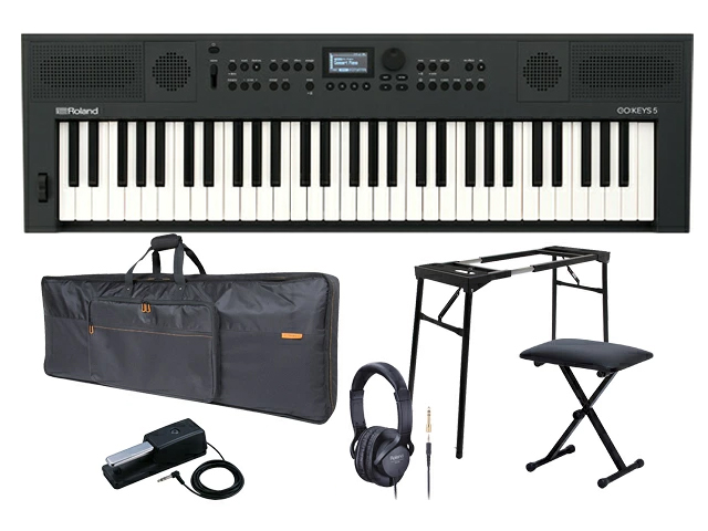 Roland GOKEYS5-GT �P�[�XCB-B61+�X�^���h+�`�F�A+�_���p�[�y�_�� �Z�b�g �O���t�@�C�g �V���Z�T�C�U�[