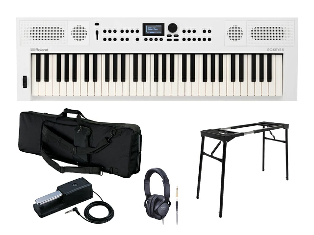 Roland GOKEYS5-WH ���S�҂��������Z�b�g �z���C�g �V���Z�T�C�U�[