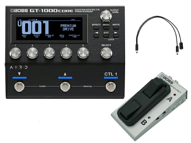 BOSS GT-1000CORE　FS-7　PSA100セット BOSS（ボス） BOSS GT-1000CORE + FS-7 セット マルチエフェクター