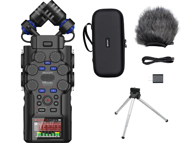 ZOOM H6studio + APH-6st + �~�j�O�r �Z�b�g �n���f�B���R�[�_�[