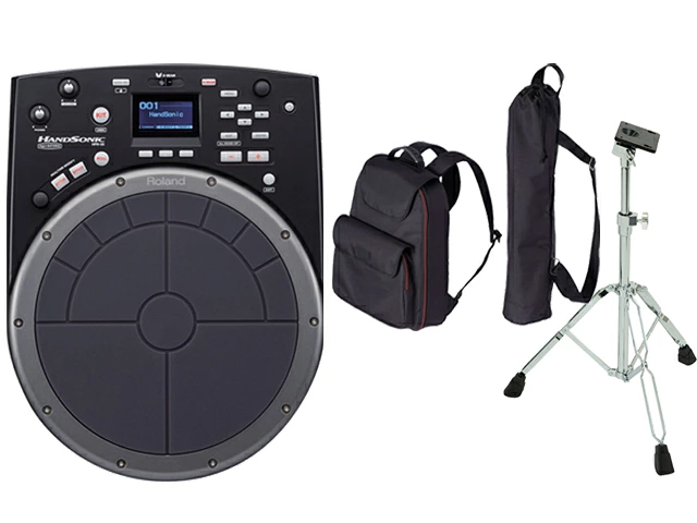 Roland HandSonic HPD-20 + �X�^���h PDS-20 + �L�������O�o�b�O CB-HPD �Z�b�g�@�f�W�^���p�[�J�b�V����
