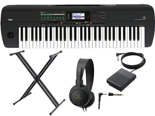 KORG i3 MB Super Matte Black エントリーパック シンセサイザー