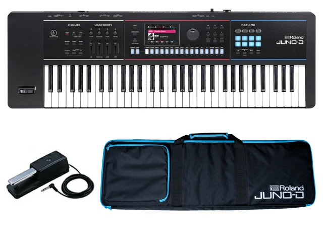 �y��p�\�t�g�P�[�X�t�zRoland JUNO-D6 + �_���p�[�y�_�� DP-10 �Z�b�g 61���Ճ��f��