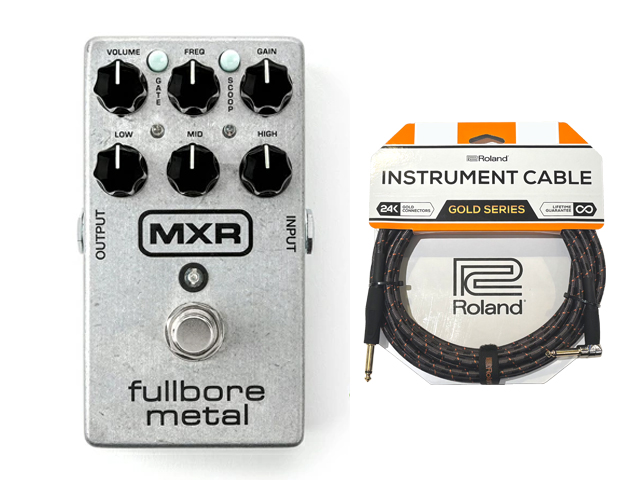 国内正規品 / MXR M116 FULLBORE METAL + Rolandケーブル セット