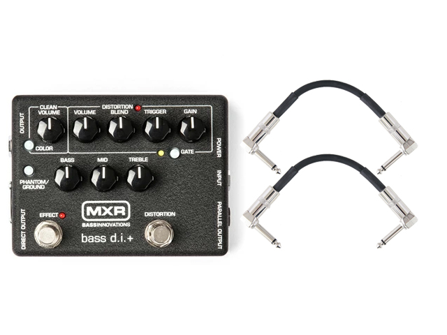 国内正規品 / MXR M80 Bass D.I. + モリダイラパッチケーブル2本
