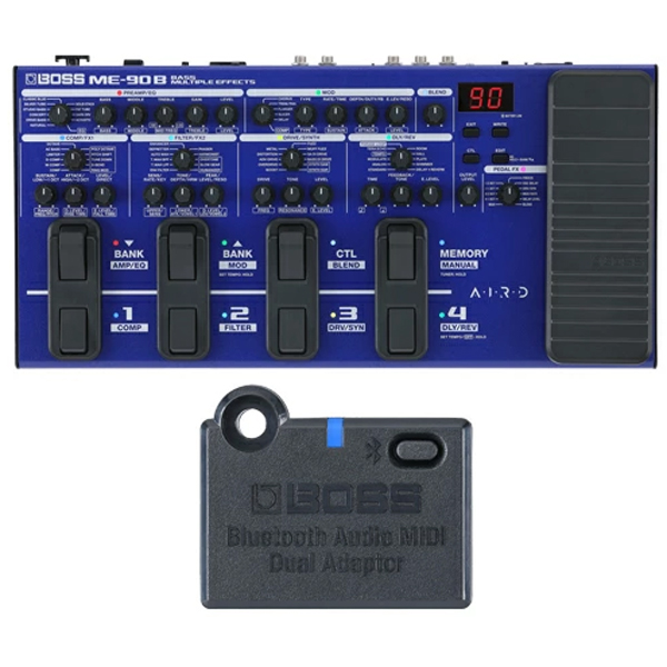 BOSS ME-90B + BT-DUAL �Z�b�g�@�x�[�X�}���`�G�t�F�N�^�[