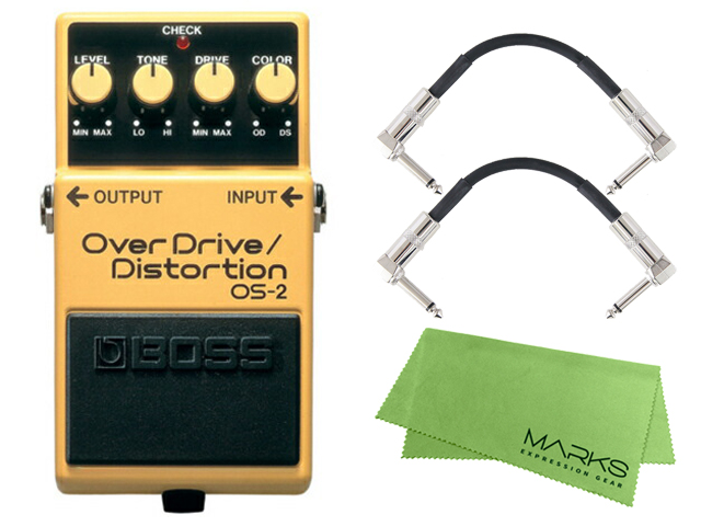 BOSS OverDrive/Distortion OS-2 コードセット BOSS（ボス） BOSS OverDrive／Distortion OS-2 + モリダイラパッチ