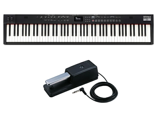 Roland RD-88EX + �_���p�[�y�_�� DP-10�Z�b�g �X�e�[�W�s�A�m