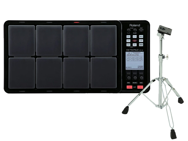 Roland OCTAPAD SPD-30-BK + PDS-20 �Z�b�g [�u���b�N���f��]�@�f�W�^���p�[�J�b�V����