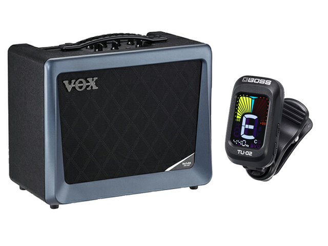 VOX VX50 GTV�mVX50-GTV�n+ BOSS TU-02 �Z�b�g�@�M�^�[�A���v