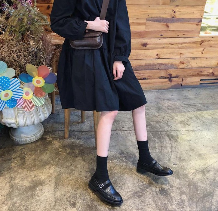 送料無料 レディース 革靴 厚底シューズ 50 Off ローファー シンプル コンフォート Jk ローヒール パンプス カジュアル 履きやすい