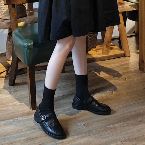 送料無料 レディース 革靴 厚底シューズ 50 Off ローファー シンプル コンフォート Jk ローヒール パンプス カジュアル 履きやすい