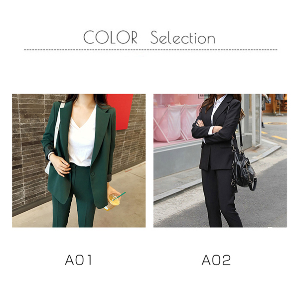 レディースファッション 単品販売 受注生産 レディース スーツセット 2点セット パンツスーツ ビジネススーツ 女性 春秋新作 テーラード 大きいサイズ 韓国風 着痩せ 体型カバー 大人かわいい Ytuntomm1b Agrojunior Sk