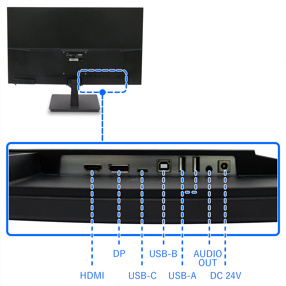 モニター 4K 28インチ フレームレス USB PD 65W HDR