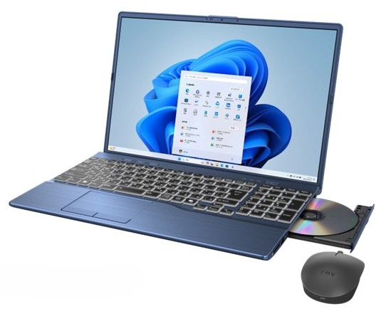 �x�m�� �m�[�g�p�\�R�� Office���� �V�i ���l windows11 DVD-RW 16�^ Core i7 SSD 512GB FMV FMV Note A FMVA75K3LZ �󂠂�