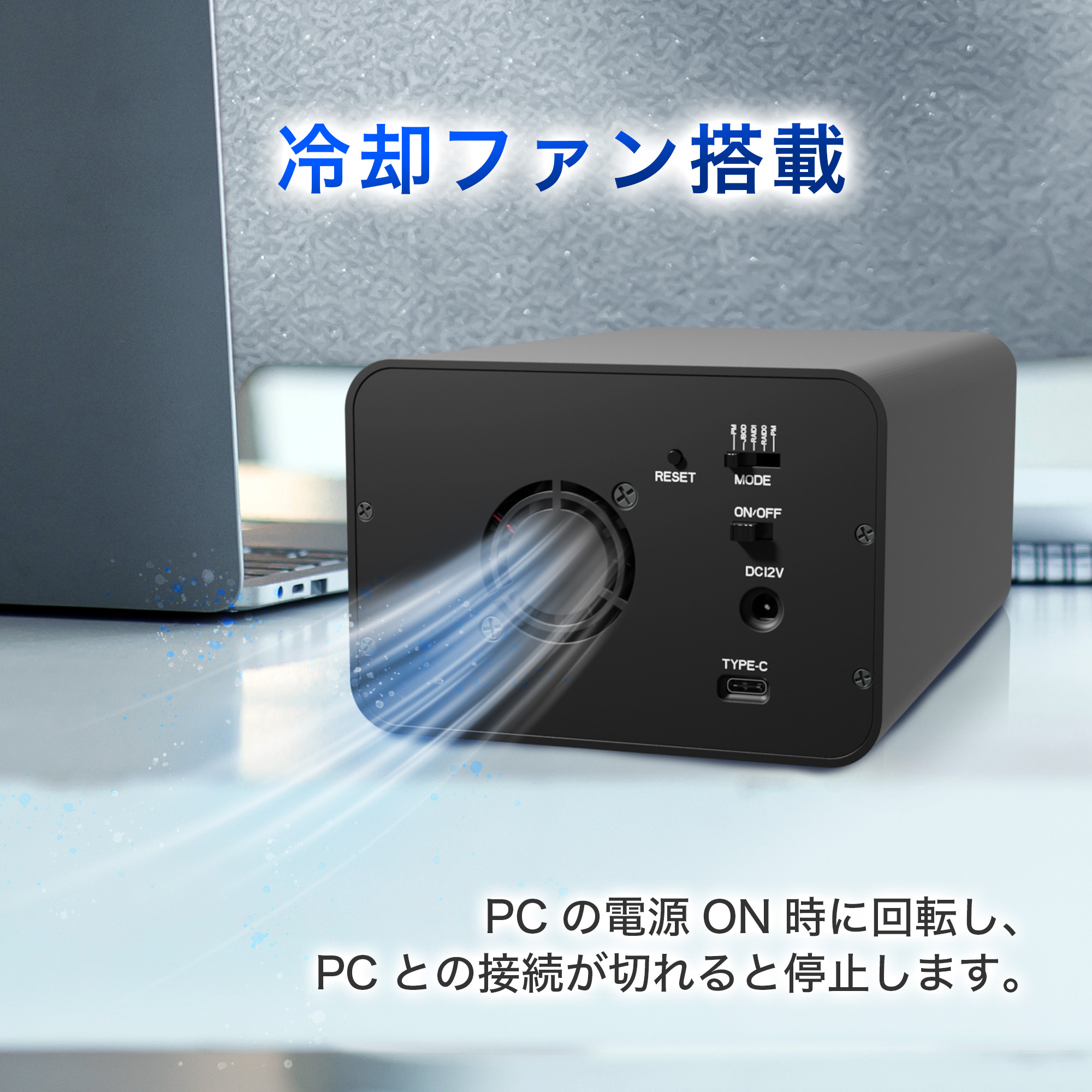 RAIDケース
