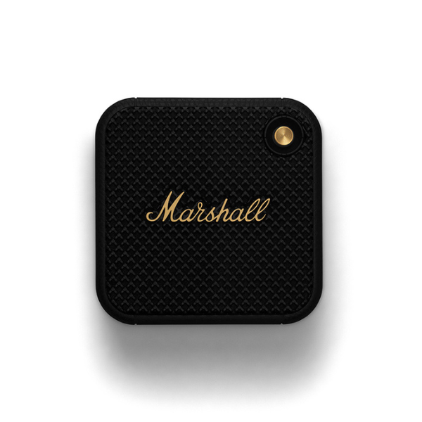 Marshall マーシャル ワイヤレススピーカー WILLEN-BLACK-AND-BRASS ブラックアンドブラス 【IP67防塵・防水/通話対応/複数台接続可能】