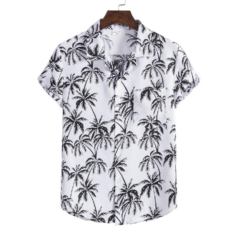 アロハシャツ メンズ 半袖シャツ オープンカラーシャツ 花柄 カジュアル 開襟 リゾート 夏物 父の日｜maru2022｜02