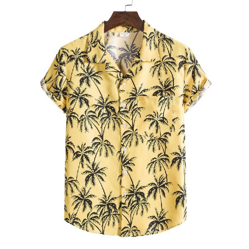 アロハシャツ メンズ 半袖シャツ オープンカラーシャツ 花柄 カジュアル 開襟 リゾート 夏物 父の日｜maru2022｜05