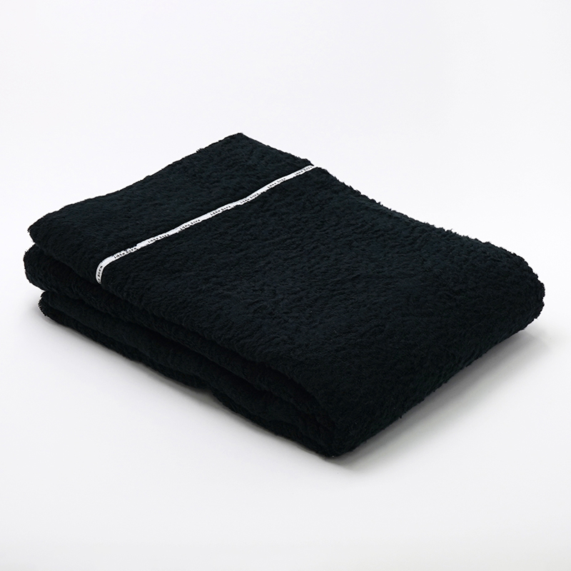 シンプル ブラック タオルケット 今治タオル（imabari towel） タオルケット idee Zora イデゾラ
