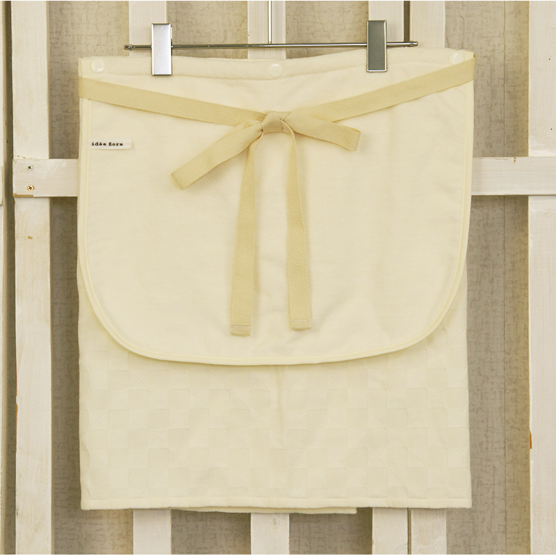 今治タオルエプロン idee Zora イデゾラ ナチュラルタイム パイル ギャルソンエプロン（ショート） 日本製 ギフト オーバースカート パイル｜maruei-towel｜02