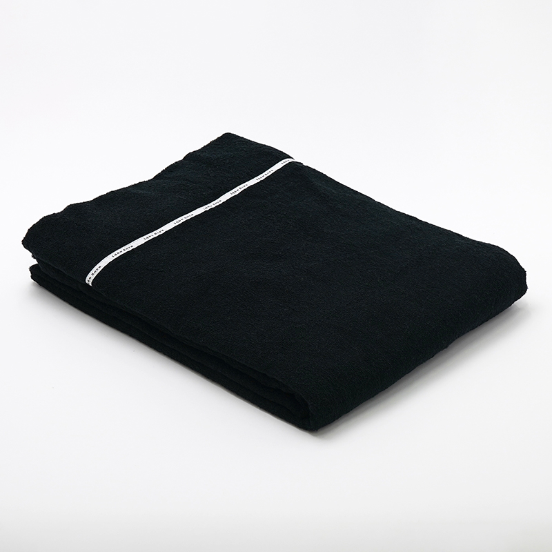今治タオル　idee Zora パイルシリーズ タオルケット S ブラック 今治タオル（imabari towel） タオルケット idee Zora イデゾラ