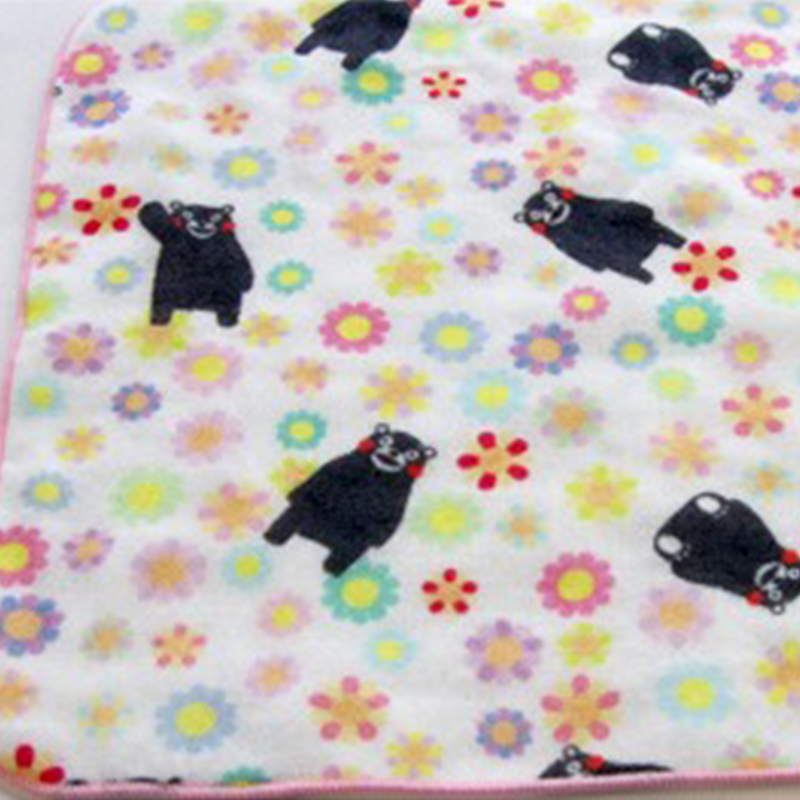 今治タオル（imabari towel） くまモン くまモン ガーゼハンカチ