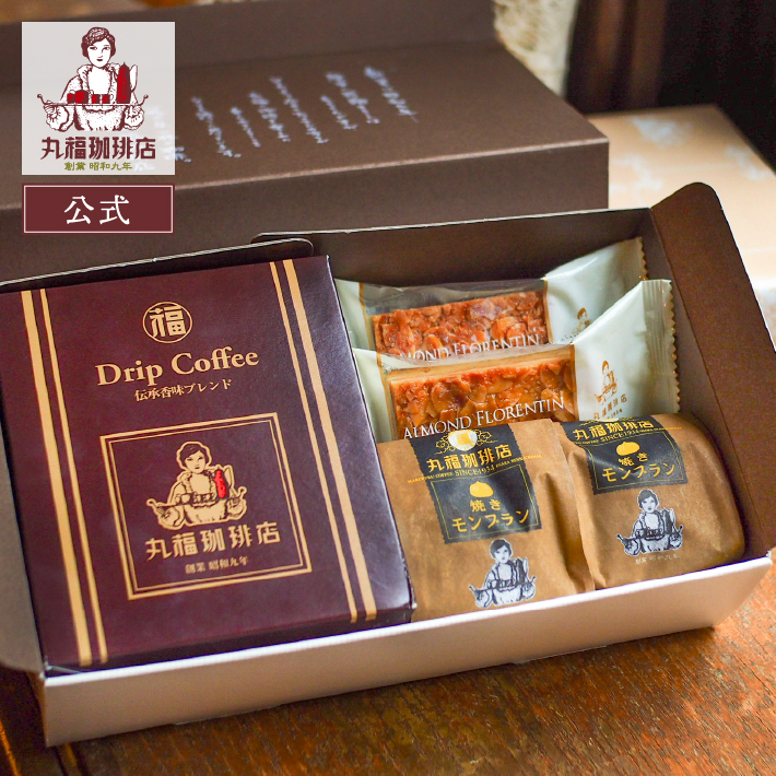 丸福珈琲店 【公式】丸福珈琲店 深煎り コーヒー ドリップ 伝承香味