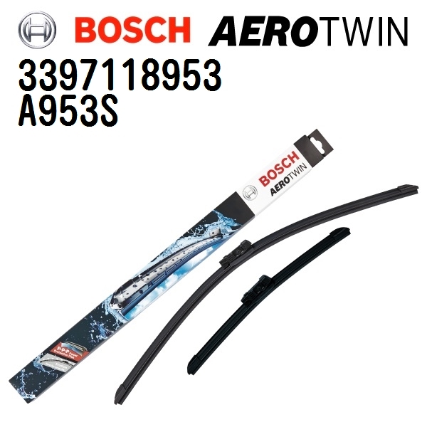 BOSCH（ボッシュ） エアロワイパーブレード A953S H874 ボルボ V50 左