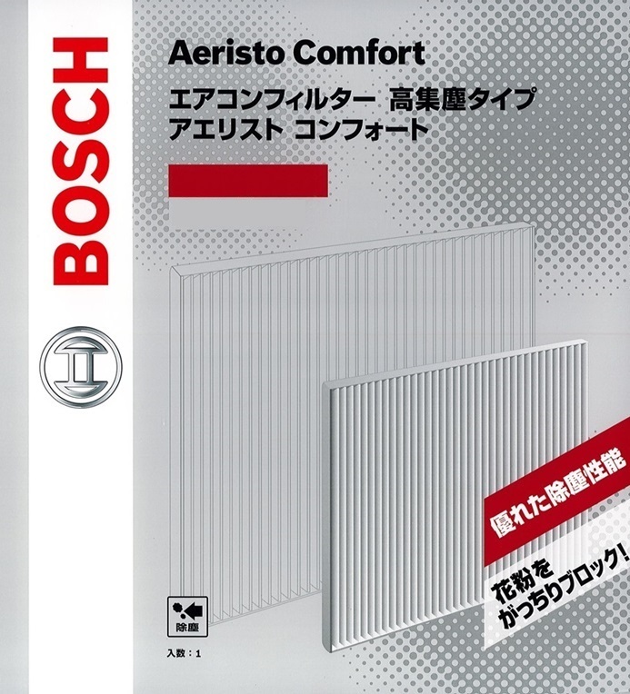 ミツビシ eK BOSCH エアコンフィルター アエリストコンフォート ACM-M05 送料無料 | BOSCH（DIY、工具） | 01