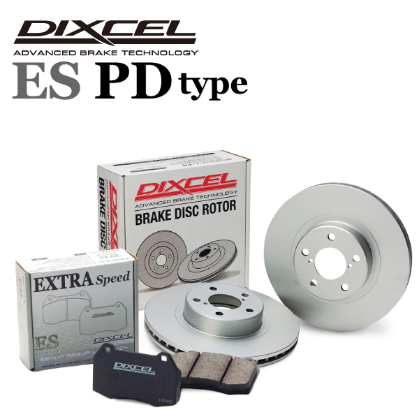 DIXCEL ディクセル ES1156400 PD1157866S ブレーキパッド・ローター リア用 ES PD セット