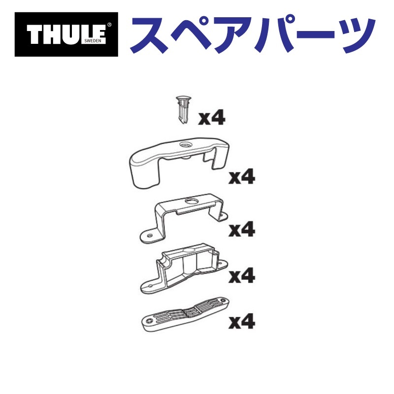 TH1500050934 THULE スペアパーツ マウントセット828 (バスケット 