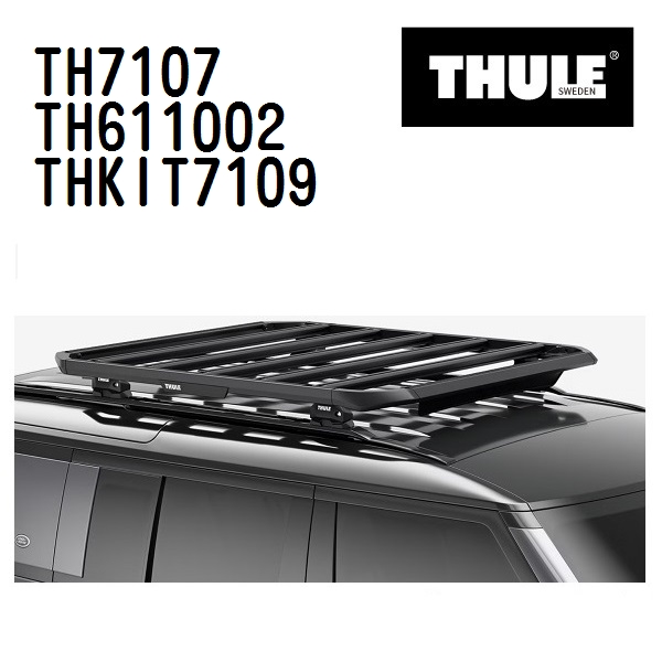 Thule Evo - THULE スーリー 軍事基地球歴 TH7107 TH611002 THKIT7109 ホンダ CR-V 車、バイク、自転車-ルーフラック