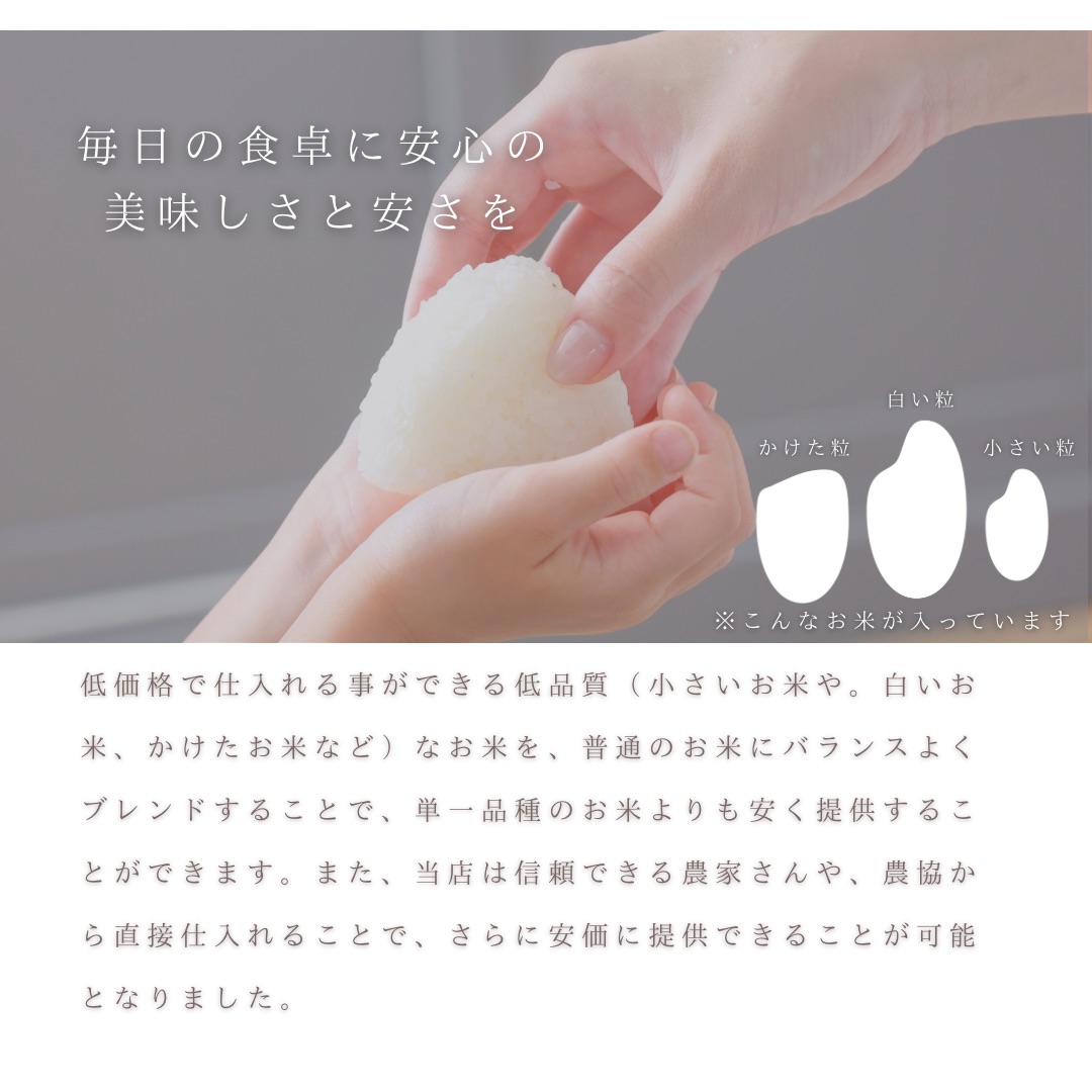 まるひブレンド米 20kg(10kg × 2) 米 お米 ブレンド米 白米 まるひブレンド米 20kg(10kg × 2) 米 お米 ブレンド米 白米