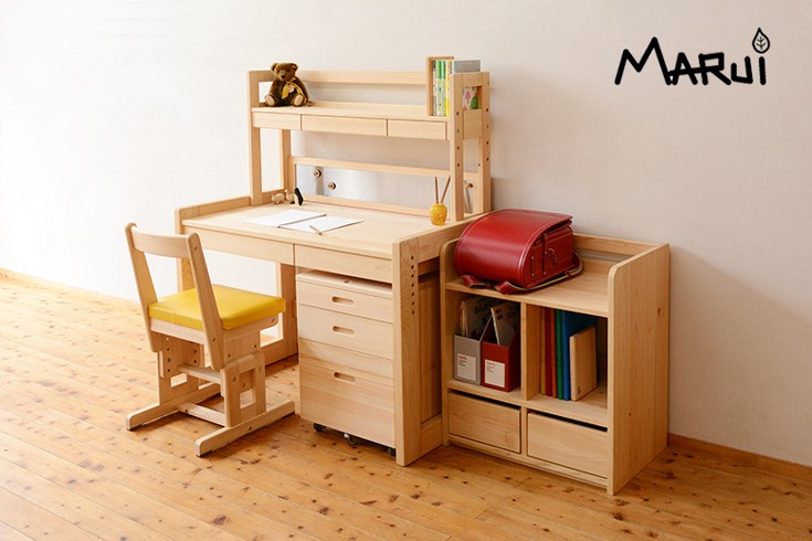 ランドセルラックダブル学習机セット