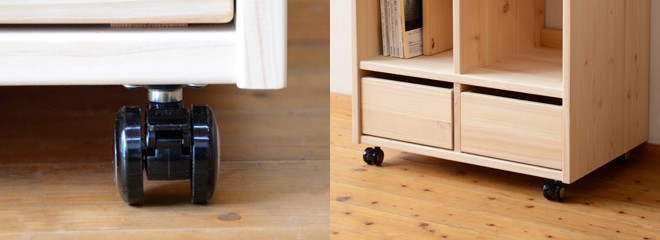 ランドセルラックキャスター付き