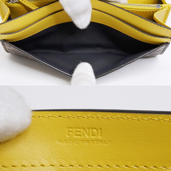 FENDI フェンディ コンチネンタルウォレット エフ イズ フラップ
