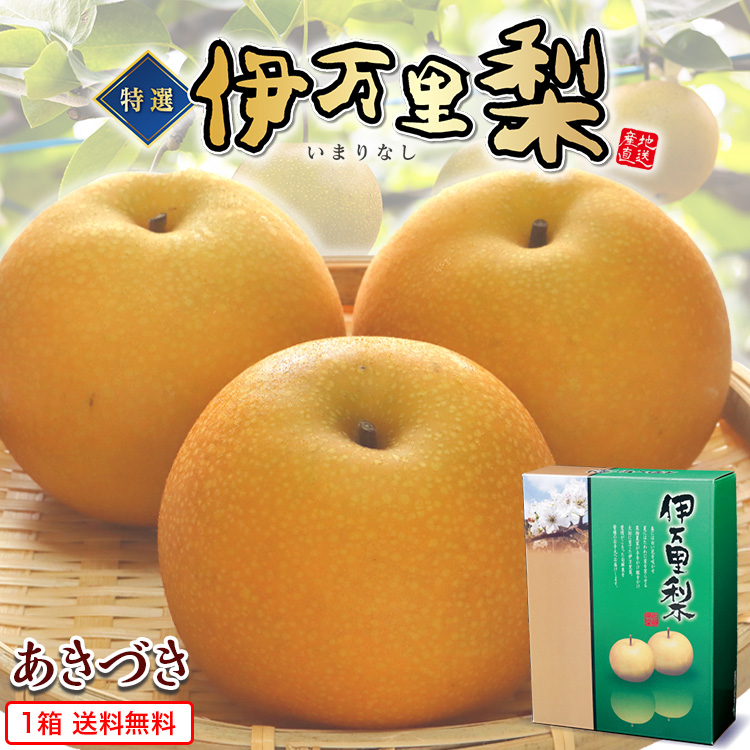 梨 あきづき 佐賀 送料無料 伊万里梨 1箱 約2.5kg(5~8玉) 産地直送