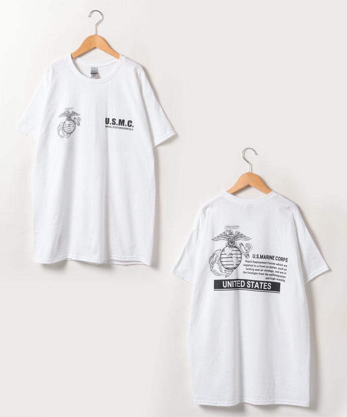 Tシャツ メンズ 半袖 ミリタリー プリント｜marukawa7｜08