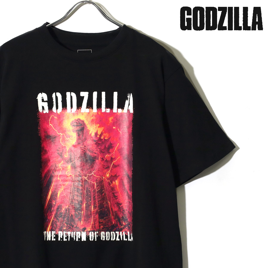 GODZILLA ゴジラ キャラクター Tシャツ 半袖 メンズ レディース ユニ