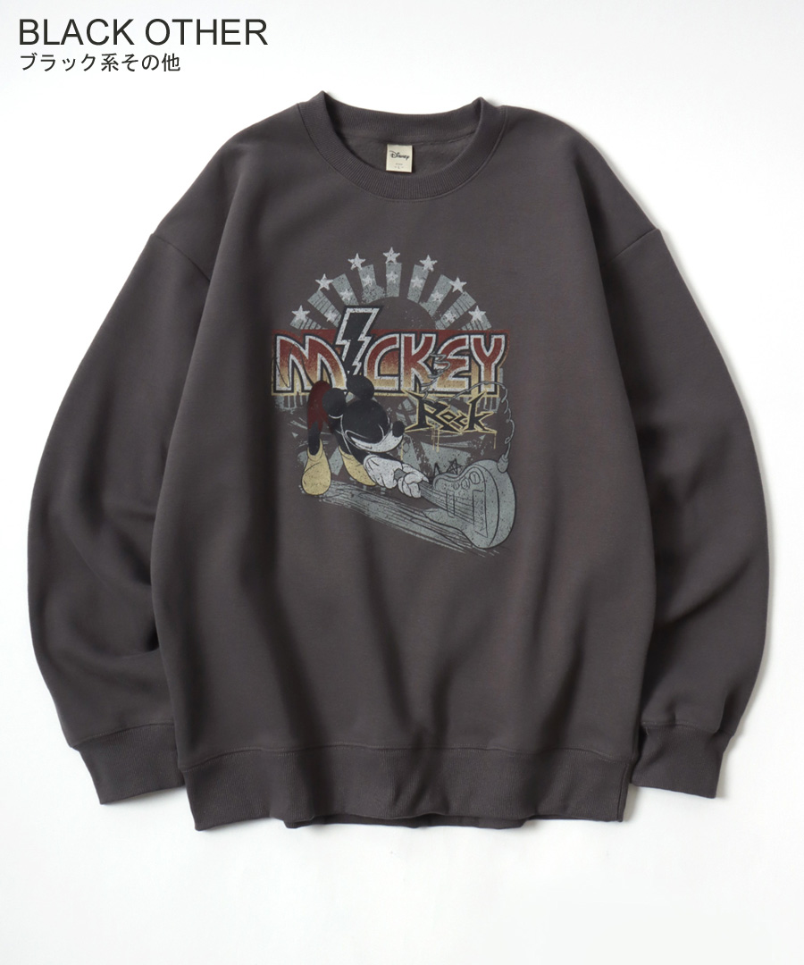 Disney（ディズニー） ミッキーマウス トレーナー メンズ レディース