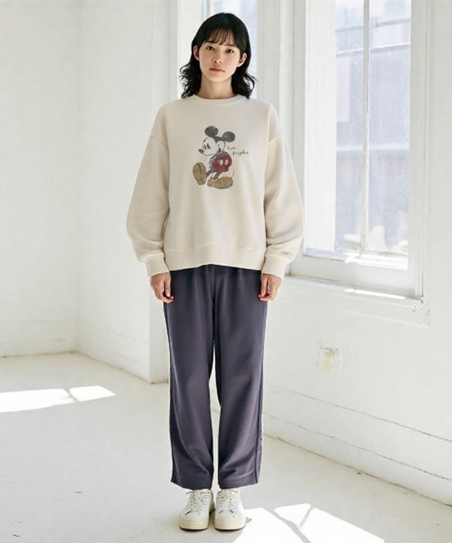 Disney（ディズニー） ミッキーマウス トレーナー メンズ レディース